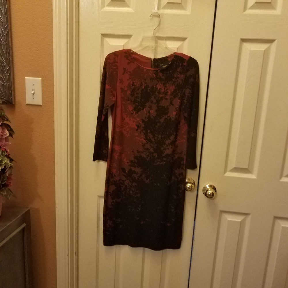 Red & Black Dress
